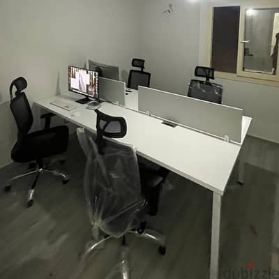 White Workstation