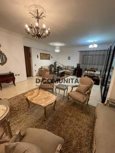 شقة سكنية  للايجار مفروشة بالكامل في النرجس عمارات بالتجمع الخامس – دور أول بأسانسير وتجهيزات متكاملة (اقل مده ست شهور)
