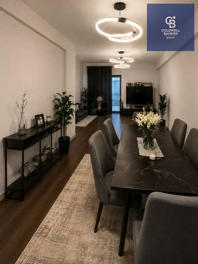 Fully finished 3-bedroom apartment, ready for immediate delivery, in a prime location within the Fifth Square (Al Marasem) compound, Fifth Settlement,