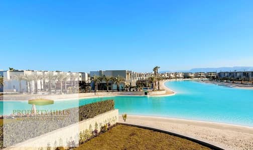finished villa Azha NorthCoast on installments lagoon,sea view