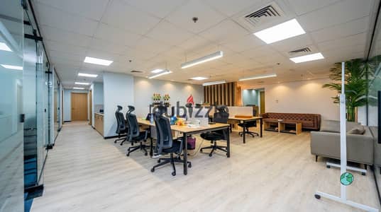 مقر إداري 240م مكيف للإيجار في Cairo Business Park التجمع الخامس