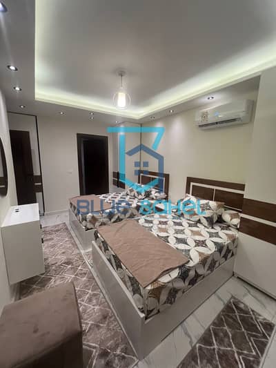 Two-bedroom chalet for rent, 90 square meters, located in the Porto Walk area within the Porto Golf project.