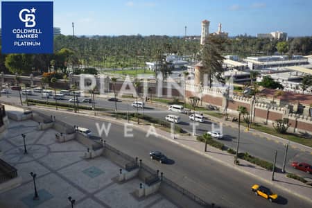 فيو مفتوح تشطيب سوبر لوكس كاملة العدادات شقة للبيع 145م ,المنتزة (ابراج الشيرتون - طريق الجيش مباشر)