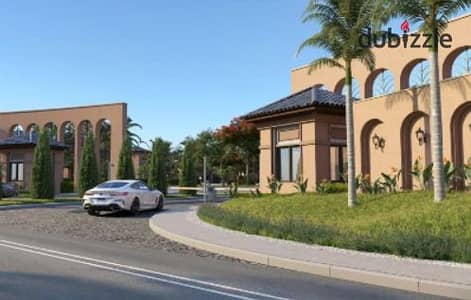 شقة 154 متر بحري بدور متكرر بكمبوند Village West الشيخ زايد ( فيلدج ويست كمبوند ) بنسبة بناء 20% فقط