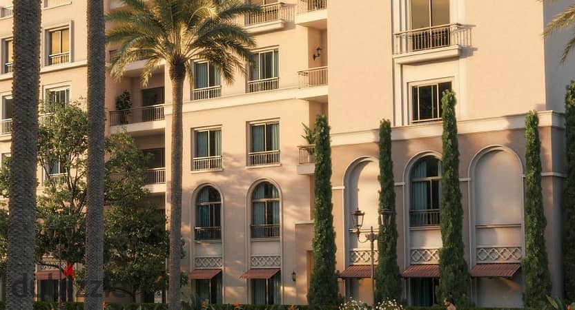 شقة 154 متر بحري بدور متكرر بكمبوند Village West الشيخ زايد ( فيلدج ويست كمبوند ) بنسبة بناء 20% فقط