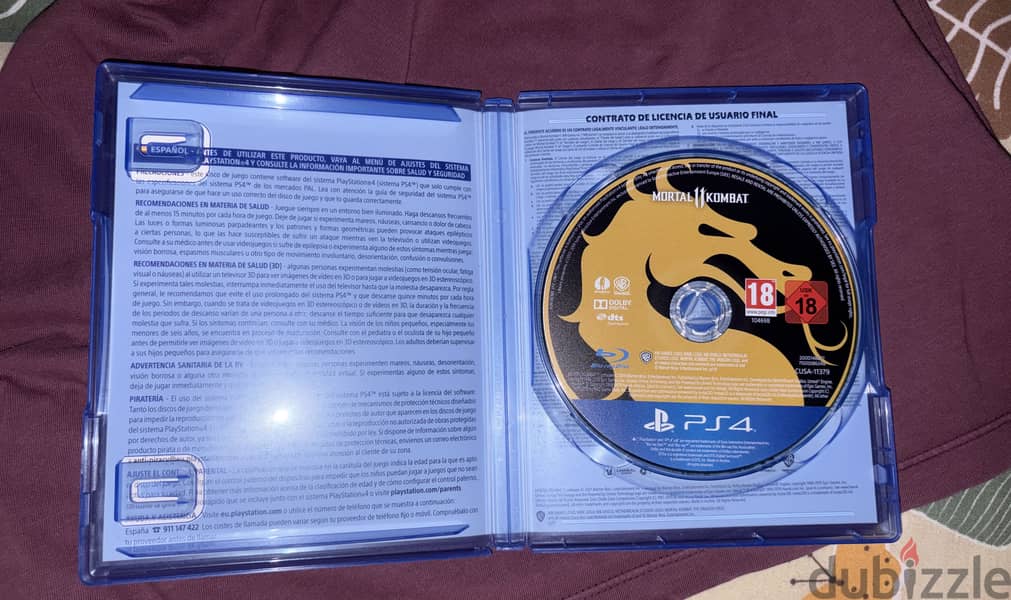 Mortal kombat 11 ps4 cd 1