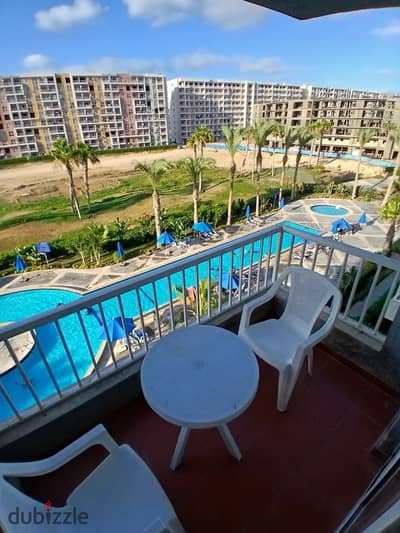 Studio for sale Golf Porto Marina directly on a swimming pool at the lowest price in the project