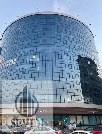 *Office for Rent, 150 sqm, officially licensed for companies in Rehana Plaza, the finest administrative building in Zahraa El Maadi for large companie