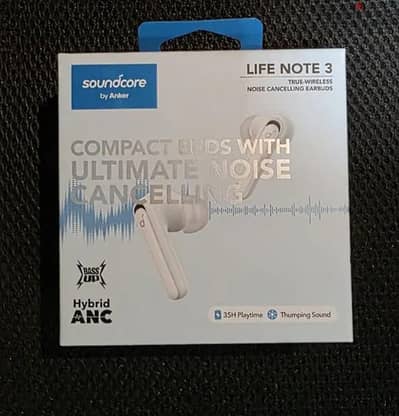 ايربودذ Anker Note life 3 plus حالة زيررو جديده