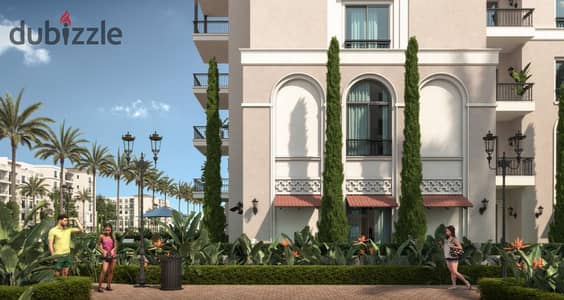 دوبلكس 203 متر دور ارضي بحديقه كبيره في Village West - فيلدج ويست الشيخ زايد المميز من تطوير مجموعة درة