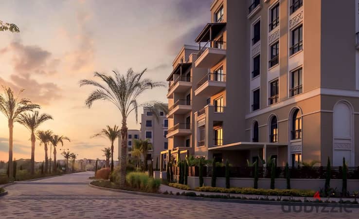 دوبلكس 203 متر دور ارضي بحديقه كبيره في Village West - فيلدج ويست الشيخ زايد المميز من تطوير مجموعة درة