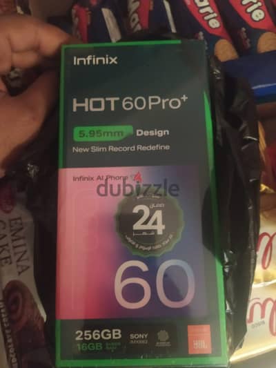 هاتف infinix 60 pro Plus متبرشم بالكرتونة لم تفتح