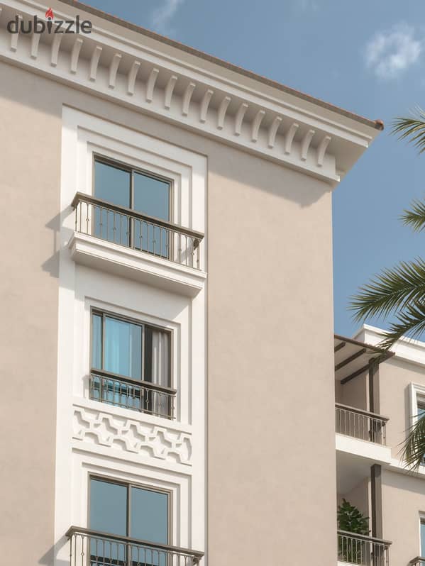 بنتهاوس 213 متر 4 غرف + غرفة مربية مع حمام خاص في Village West - فيلدج ويست كمبوند الشيخ زايد وسط 125 فدان مساحات خضراء