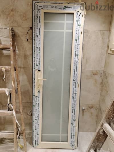 باب حمام pvc