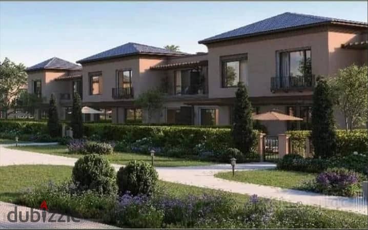 تاون هاوس ميدل 220 متر 4 غرف + غرفه مربيه في Village West - فيلدج ويست الشيخ زايد خلف رويال سيتي وكايرو جيت مباشرة