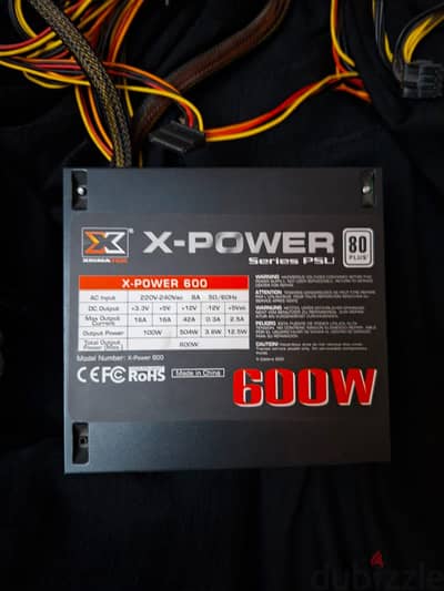 xigmatek power supply 600w 80+ white