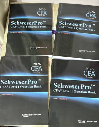 Schweser notes + question bank for CFA level 1  2026 edition