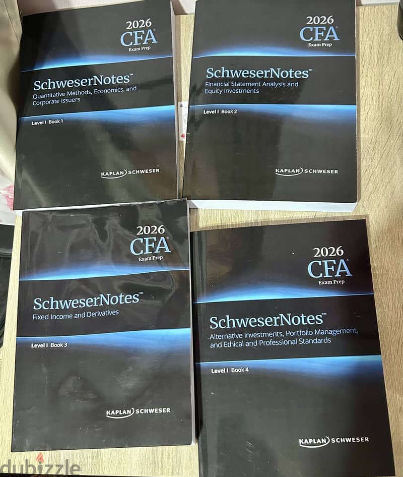 Schweser notes + question bank for CFA level 1  2026 edition 1