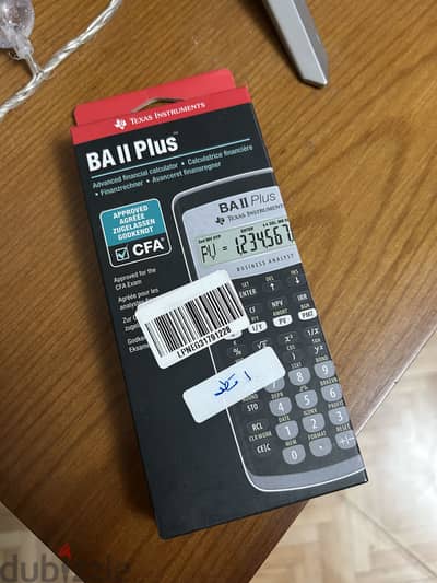 Texas Instruments Ti-Ba II Plus Financial Calculator