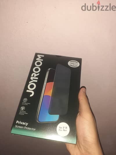 Privacy Screen Protector JoyRoom For IPHONE 16 pro max