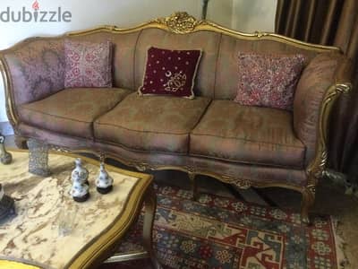 صالون مدهب فرنساوى كامل 20000
