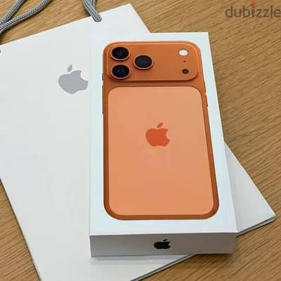 Apple - iPhone 17 Pro brand new مدفوع الضريبة Orange