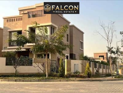 تشطيب Modern + خصـم 64% + فيـو Trible  فـيلا 216م  للبيع في طلالة هليوبوليس أمام سوديك ايست بجوار شيراتون  Talala Heliopolis In Front Sodic East