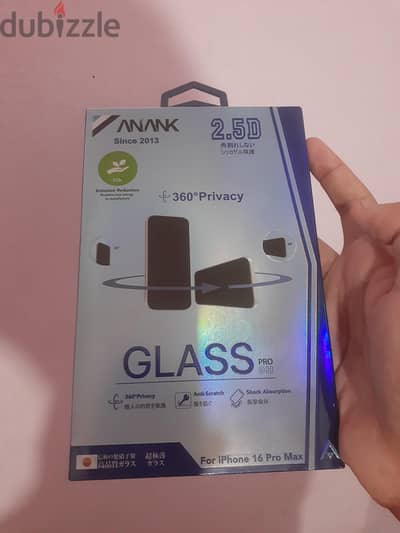Privacy Screen Protector 360° For IPHONE 16 pro max