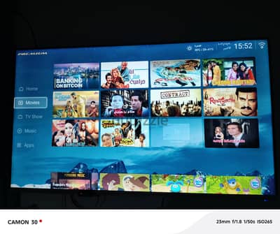 بريميوم 50 بوصة ريسيفر داخلي سمارت 4k بدون فريم