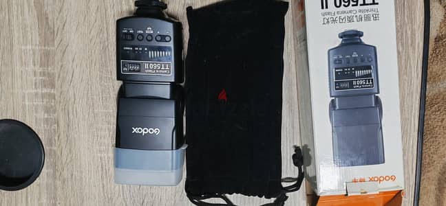 Flash godex t 560 ii- rechargeable batteries camileon 2100mah