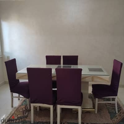 Furnished apartment for rent in Al-Ajuzah with two bedrooms and two bathrooms and an elevator