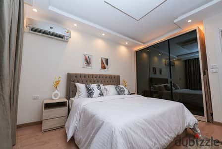 Furnished apartment for rent in Madinaty B6
