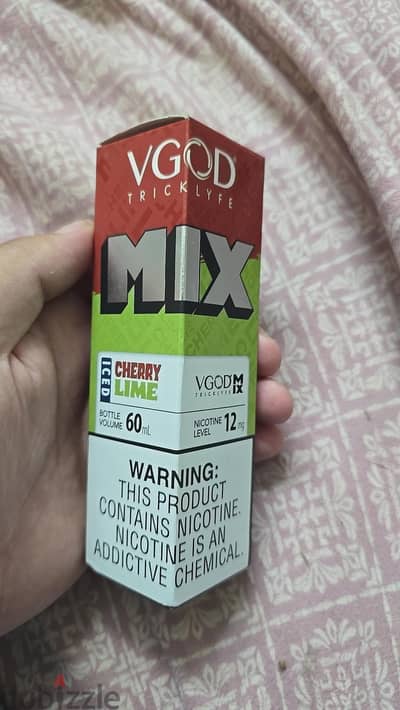 vgod cherry lime 12 mg nicotine 60 ml