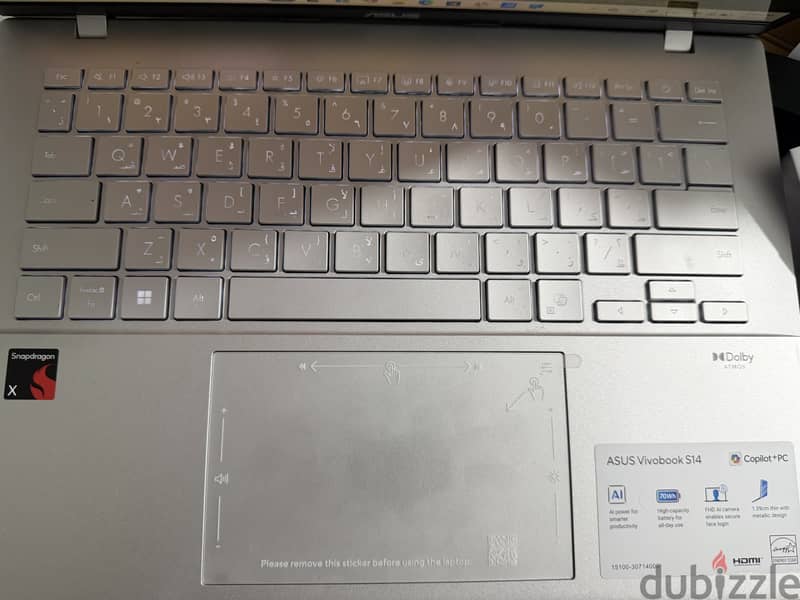 Asus vivobook S14.  Copilot+PC 4