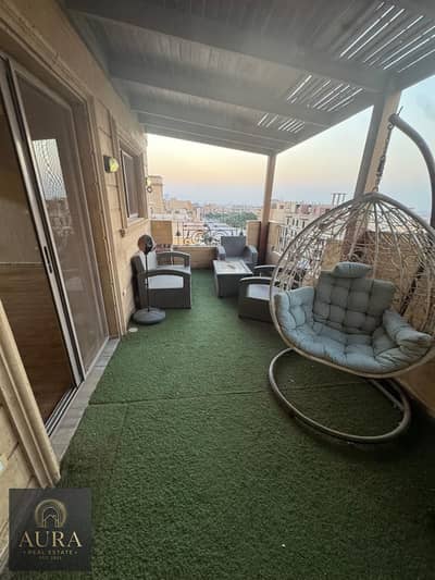 روف للإيجار في كمبوند الدبلوماسيين | 220م | 4 غرف | 3 حمام | 30,000 جنيه