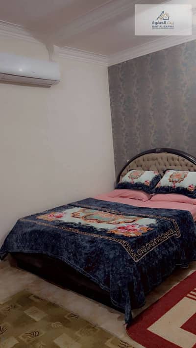 Furnished apartment for rent, Zahrat Al Maadi, prime and upscale location, quiet and close to all services and near Fifth Street.