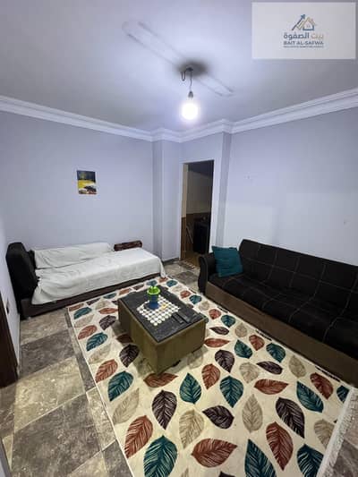 For rent furnished apartment on Ahmed Zaki main street near Maadi Metro