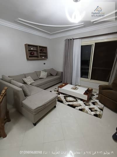 Furnished apartment for rent Zahraa Al-Maadi Maadi the seventh district upscale location close to Mall Al-Khamseen