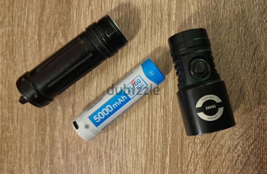Dive Lamp Oceama Snake with Laser 1
