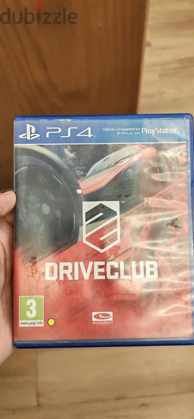 CD Driveclub ps4 لعبة