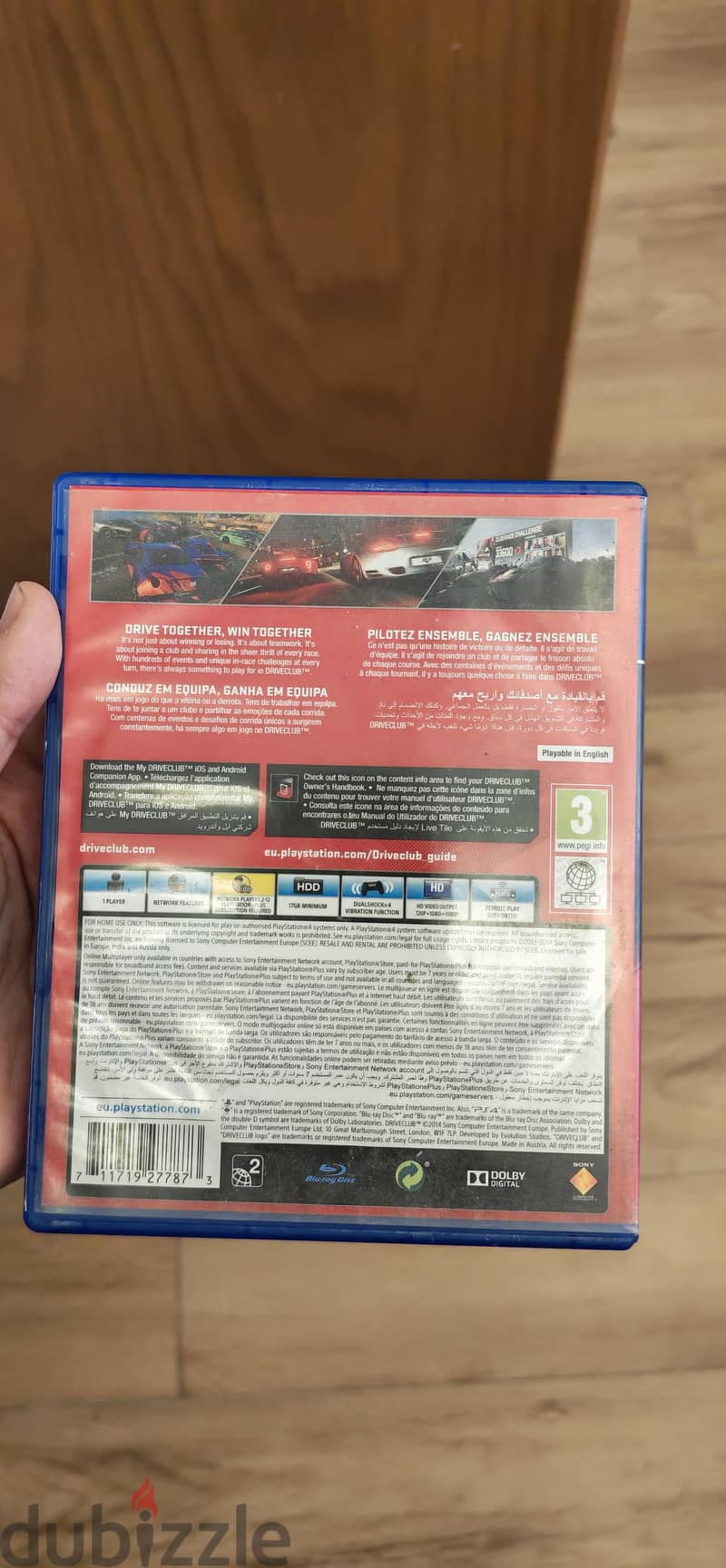 CD Driveclub ps4 لعبة 1