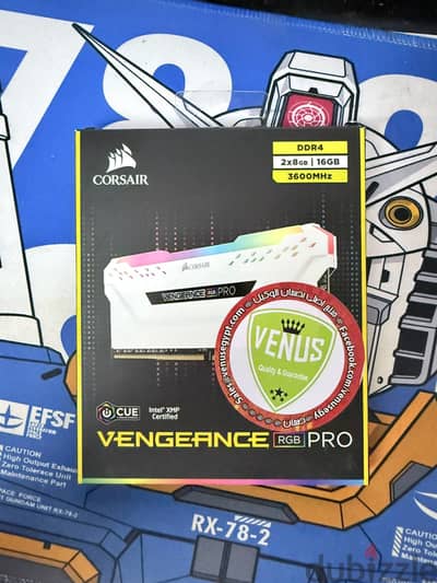 Corsair VENGEANCE® RGB PRO 16GB (2 x 8GB) DDR4 DRAM 3600MHz C18