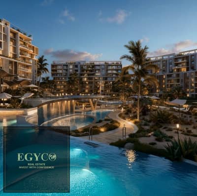 Apartment 155m² for sale with a 40% discount for cash finished to an ultra-super-lux standard with a view of the landscape and swimming pools in the h
