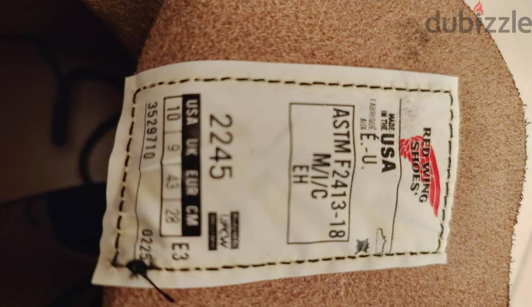 Red Wing safety shoes لسرعة البيع 6500 سعر نهائي 2