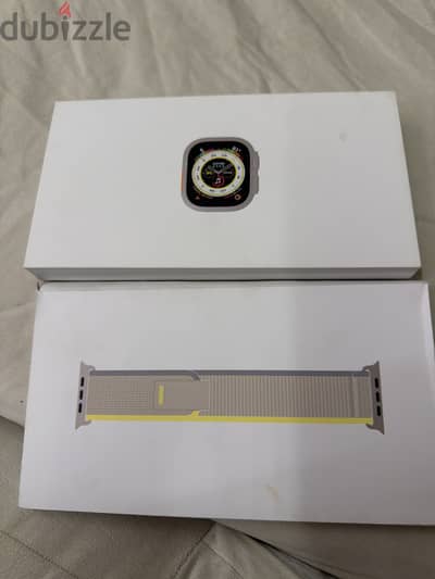 Apple watch ultra -like new - no scratches -with box -no charger
