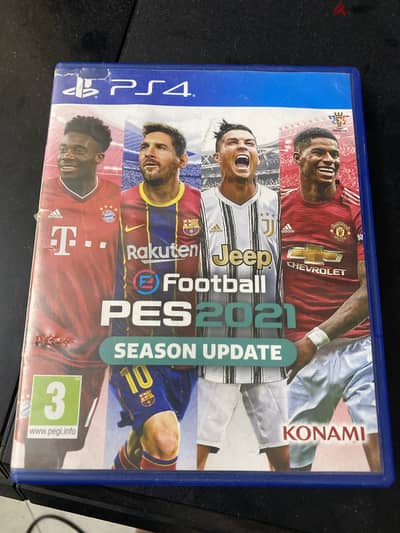 pes 2021 cd PlayStation 4