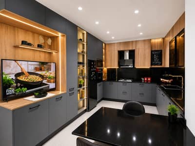 Laminated Wood Kitchen - Locally Manufactured
