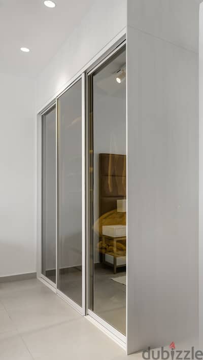 Imported white sliding closet -  270 cm X 240 cm