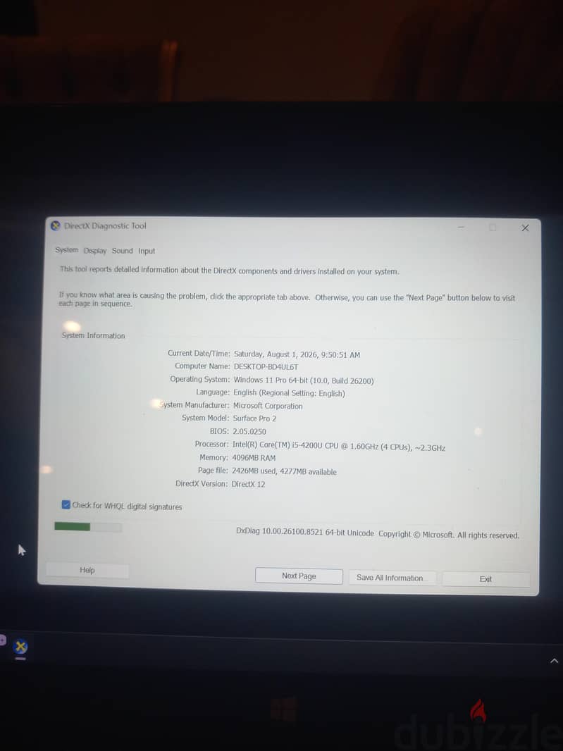 Microsoft pro 3 2