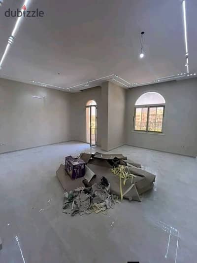 Ultra-super-luxury apartment for rent, first occupancy, garden view in Al-Nargis Villas 6